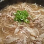 山元麺蔵 - 肉とゴボウのおうどん♪