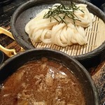 山元麺蔵 - 肉とゴボウのつけ麺♪