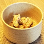 60995471 - 海老芋と椎茸の胡麻和え