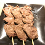 Yakitori Kinzan - ハツ ¥130
                        ・プリプリ。看板メニューのひとつだね。