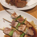 Toribayashi - せんざんぎは硬くて薄味。ジューシーさも無い。ネギマは全部同じタレなので飽きてくる