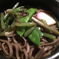 グラスコート - 梅入り蕎麦