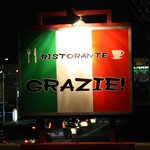 RISTORANTE GRAZIE! - 看板