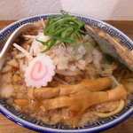 井田商店 - 背油醤油ラーメン裏