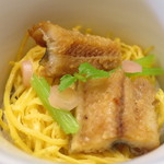 味 ふくしま - 穴子の寿司蒸しアップ