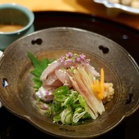 馳走 なか川 - 関アジ(りゅうきゅう)　1,080円