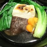 傳 - （2017年1月  訪問）季節柄、お雑煮。出汁の風味が安心する～♪