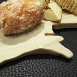 傳 - （2017年1月  訪問）海老真丈、くわい、早取りたけのこ。今年も傳の海老真丈を頂けて嬉しい。