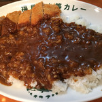 上等カレー - とんかつカレー☆★★☆ごはん大