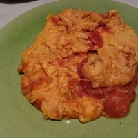 CINA New Modern Chinese - △トマトと濃厚玉子の薫香炒め　1,200円