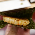 蔵六鮨 三七味 - 【帆立・海苔】♫2016/12