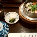 志津香 - 牡蠣入り奈良七種の釜飯