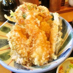 どん吉 - 天丼　大盛