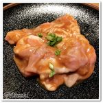 炭火焼肉 七輪房 - 選べるスタミナランチ・豚ホルモン（80ｇ）