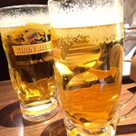 北新地 鳥屋 - toriya:ビール