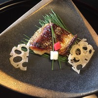 河文 - 会席・蘇芳(すおう)　「焼物　のどぐろ」　脂の乗り、旨さが格別っ！！　2017/01/07