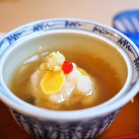 山玄茶 - 煮物　蕪蒸し　雲子　きくらげ　ユリ根　銀杏