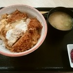 Shinjuku Saboten - 卵とじのかつ丼_ヒレ