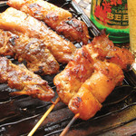 Thai Grilled skewer "Yaki-tori" & "Yaki-ton"