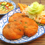 Thai-style fish cake “Toad Man Pla” 3P