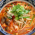 Tom Yum Ramen with Shrimp ``Kuit Tiao Tom Yum Goong''