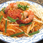 Thai fried rice noodles "Pad Thai"