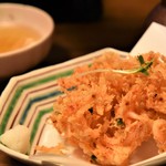 kirishitasobahigashi - 桜エビかき揚げ480円