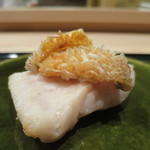 炭火割烹 いふき - ぐじ炭火焼きアップ