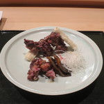 炭火割烹 いふき - すっぽん炭火焼き