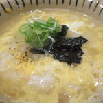 炭火割烹 いふき - ふぐ雑炊アップ