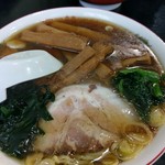 らあめん 福丸 - メンマらーめん（大盛）