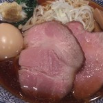 麺屋一燈 - 2017/1 月曜日限定 生姜を効かせた清湯そば+味玉