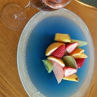 La Classe de Cienega - ウエルカムフルーツとスパークリングワイン