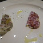 オステリア・オリエーラ - 28年12月　マントヴァサラミ、ソプレッサータ