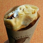 しろくまのクレープ - バナナチョコホイップ（350円）