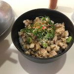 ラーメン モリン - 炙りﾁｬｰｼｭｰ丼(小) 300円