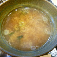 魚屋 小次朗 - お味噌汁