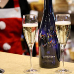 波へい - 奈美ちゃんサンタとテタンジェで乾杯♪