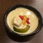 Bambu - お通し タイグリーンカレー350円+税