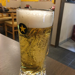 ばんぶー - 生ビール中500円+税