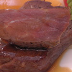 クーラ クー リアンテ サンパレス - 程よい焼き加減の牛ヒレステーキ