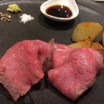 RestaurantVanquish TATSUNARI - 和牛ヒレ肉ロースト