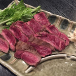 庄司 - 和牛ヒレ 山わさび添え