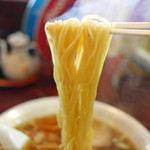 ラーメンのストレート麺