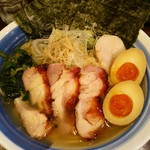 和屋製麺所 - 特製あごだし塩ラーメン(大盛り)