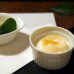 手打ち蕎麦とフレンチの やな木 - 百合根のロワイヤル