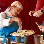 魚山人 - 写真撮影中