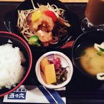 Sakenoana - おろしぽん酢ハンバーグ