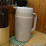 とりそば太田 - お冷付け足し