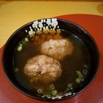 鮨 たなべ - つみれ汁